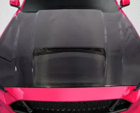 2018-2023 Ford Mustang Carbon Creations CVX Hood - 1 Piece