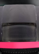 2018-2023 Ford Mustang Carbon Creations CVX Hood - 1 Piece                                     - 115010 - Image 2