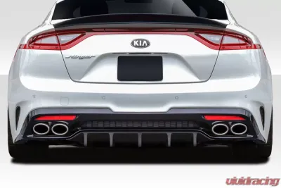 2018-2023 Kia Stinger Duraflex MSR Rear Diffuser - 1 Piece - 115015
