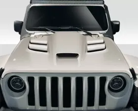 2019-2023 Jeep Wrangler JL Gladiator JT Duraflex Viper Look Hood - 1 Piece