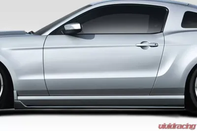 2005-2014 Ford Mustang Duraflex GT350 Look Side Skirts - 2 Piece - 115035