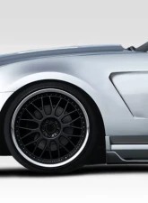 2010-2014 Ford Mustang Duraflex GT350 V2 Look Front Fenders - 2 Piece                                     - 115036 - Image 7