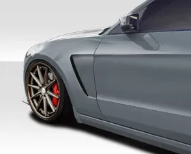 2010-2014 Ford Mustang Duraflex GT350 V2 Look Front Fenders - 2 Piece