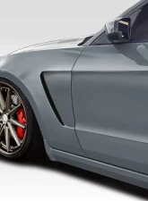 2010-2014 Ford Mustang Duraflex GT350 V2 Look Front Fenders - 2 Piece                                     - 115036 - Image 7