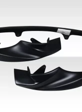 2014-2016 Toyota Corolla Duraflex Zeta Front Lip Under Spoiler ( base model only ) - 3 Piece                                     - 115046 - Image 3