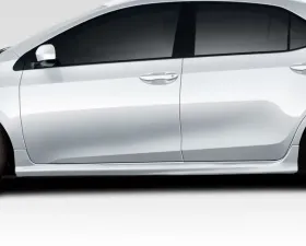 2014-2016 Toyota Corolla Duraflex Zeta Side Skirt Rocker Panels - 2 Piece