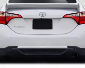 2014-2016 Toyota Corolla Duraflex Zeta Rear Lip - 2 Piece