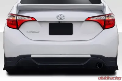 2014-2016 Toyota Corolla Duraflex Zeta Rear Lip - 2 Piece - 115049