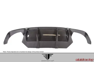 2011-2016 BMW M5 F10 Carbon AF-1 Rear Diffuser ( CFP ) - 1 Piece - 115053