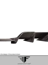 2012-2019 BMW M6 F12 Carbon AF-1 Rear Diffuser ( CFP ) - 1 Piece                                     - 115056 - Image 4