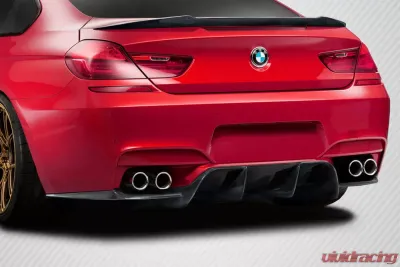 2012-2019 BMW M6 F12 Carbon AF-1 Rear Diffuser ( CFP ) - 1 Piece - 115056