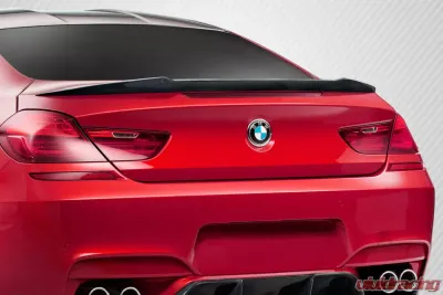 2011-2019 BMW 6 Series M6 F06 F12 F13 Carbon AF-1 Rear Wing Spoiler ( CFP ) - 1 Piece - 115058