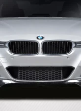 2012-2018 BMW 3 Series F30 M Sport Carbon AF-1 Front Add On Lip Under Spoiler ( CFP ) - 1 Piece                                     - 115060 - Image 14