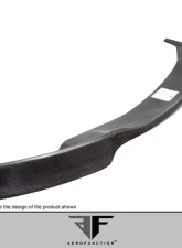 2012-2018 BMW 3 Series F30 M Sport Carbon AF-1 Front Add On Lip Under Spoiler ( CFP ) - 1 Piece                                     - 115060 - Image 4