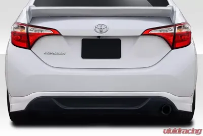 2014-2016 Toyota Corolla Duraflex Zeta Rear Diffuser - 1 Piece - 115074