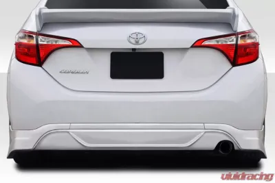 2014-2016 Toyota Corolla Duraflex Zeta Rear Diffuser - 1 Piece - 115074