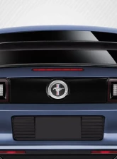 2010-2014 Ford Mustang Carbon Creations GT350 Look Rear Wing Spoiler - 2 Piece                                     - 115077 - Image 7