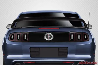 2010-2014 Ford Mustang Carbon Creations GT350 Look Rear Wing Spoiler - 2 Piece - 115077