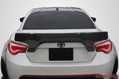 2013-2020 Scion FR-S Toyota 86 Subaru BRZ Carbon Creations GT500 V2 Rear Wing Trunk Lid Spoiler - 1 Piece - 115121