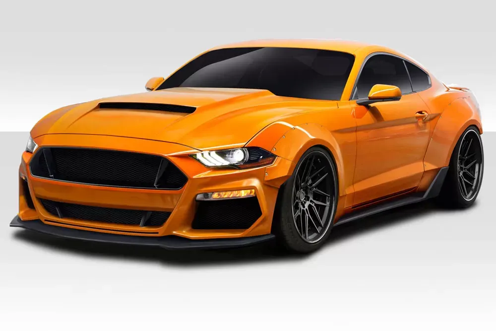 2018-2023 Ford Mustang Duraflex Grid Wide Body Kit - 12 piece - 115123