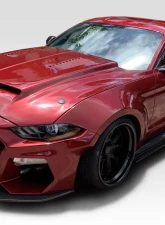2018-2023 Ford Mustang Duraflex Grid Wide Body Kit - 15 piece                                     - 115124 - Image 3