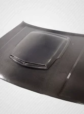 2008-2023 Dodge Challenger Carbon Creations TA Look Hood - 1 Piece                                     - 115127 - Image 3