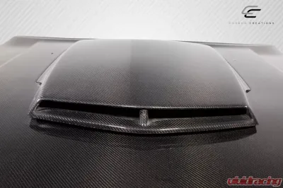 2008-2023 Dodge Challenger Carbon Creations TA Look Hood - 1 Piece - 115127