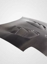 1993-1997 Mazda RX-7 Carbon Creations Scooter Hood - 1 Piece                                     - 115129 - Image 5