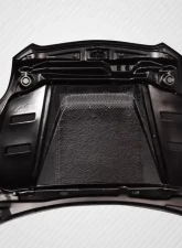 2006-2012 Mitsubishi Eclipse Carbon Creations Magneto Hood - 1 Piece                                     - 115130 - Image 9