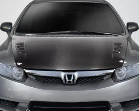2006-2011 Honda Civic 4DR Carbon Creations Type M Hood - 1 Piece
