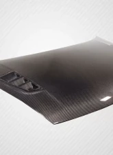 2006-2011 Honda Civic 4DR Carbon Creations Type M Hood - 1 Piece                                     - 115131 - Image 4