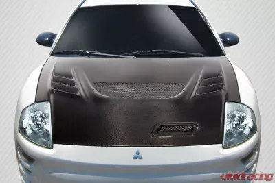 2000-2005 Mitsubishi Eclipse Carbon Creations Evo GT Hood - 1 Piece - 115135