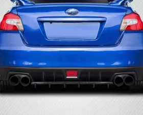 2015-2021 Subaru WRX STI Carbon Creations C Speed Style Rear Diffuser - 1 Piece