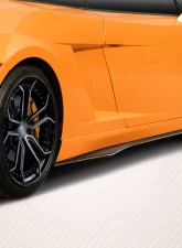 2004-2013 Lamborghini Gallardo Carbon Creations LP560 LP570 Look Side Skirts Rocker Panels - 2 Piece                                     - 115145 - Image 9