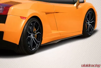 2004-2013 Lamborghini Gallardo Carbon Creations LP560 LP570 Look Side Skirts Rocker Panels - 2 Piece - 115145