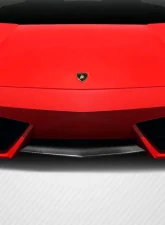 2004-2013 Lamborghini Gallardo Carbon Creations LP560 LP570 Look Front Middle Add On Lip Spoiler Air Dam - 1 Piece                                     - 115150 - Image 7
