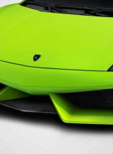 2004-2013 Lamborghini Gallardo Carbon Creations LP560 LP570 Look Front Middle Add On Lip Spoiler Air Dam - 1 Piece                                     - 115150 - Image 2