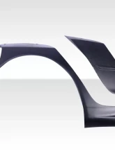 1999-2001 BMW 3 Series E46 4DR Duraflex Circuit Wide Body Rear Fenders Flares - 4 Piece                                     - 115154 - Image 3