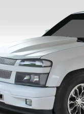 2004-2012 Chevrolet Colorado GMC Canyon Duraflex Cowl Hood - 1 Piece                                     - 115164 - Image 2