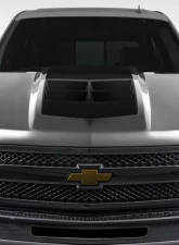 2007-2013 Chevrolet Silverado Duraflex ZL1 Look Hood - 1 Piece                                     - 115174 - Image 7