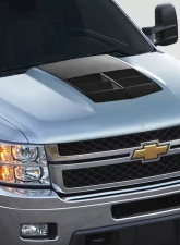 2007-2013 Chevrolet Silverado Duraflex ZL1 Look Hood - 1 Piece                                     - 115174 - Image 2