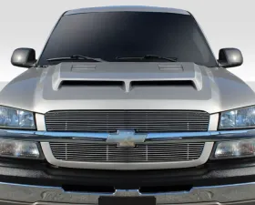 2002-2006 Chevrolet Avalanche (w/o cladding) 2003-2005 Silverado Duraflex GT500 Hood - 1 Piece
