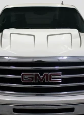 2007-2013 GMC Sierra Duraflex Cowl Hood - 1 Piece                                     - 115180 - Image 2