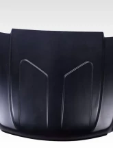 2007-2013 GMC Sierra Duraflex Cowl Hood - 1 Piece                                     - 115180 - Image 3