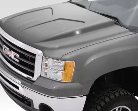 2007-2013 GMC Sierra Duraflex Cowl Hood - 1 Piece