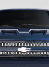 1999-2002 Chevrolet Silverado 2000-2006 Tahoe Suburban Duraflex Dual Ram Air Hood - 1 Piece                                     - 115184 - Image 6