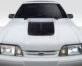 1987-1993 Ford Mustang Duraflex GT500 V2 Hood - 1 Piece