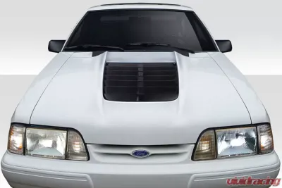 1987-1993 Ford Mustang Duraflex GT500 V2 Hood - 1 Piece - 115187