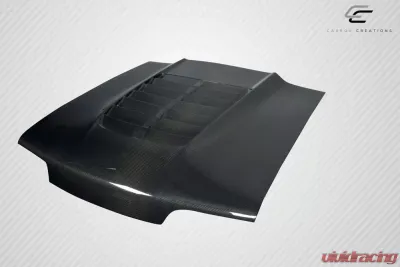 1987-1993 Ford Mustang Carbon Creations GT500 V2 Hood - 1 Piece - 115188