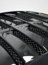 1987-1993 Ford Mustang Carbon Creations GT500 V2 Hood - 1 Piece                                     - 115188 - Image 4